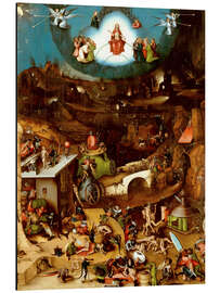 Magnettafel Weltgerichtstriptychon - Das jüngste Gericht