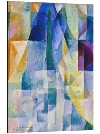 Magnettafel Fenster zur Stadt