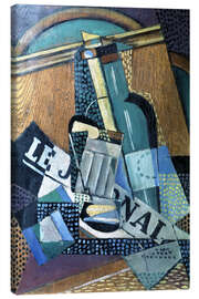Lienzo El periódico - Juan Gris