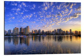 Magnettafel Sonnenaufgang über Vancouver