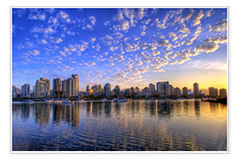 Wandbild  Sonnenaufgang über Vancouver - Chuck Haney