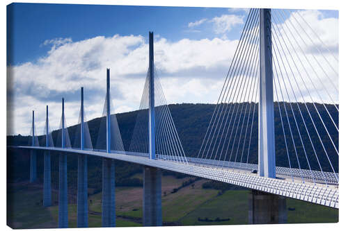 Obraz na płótnie Millau Viaduct and bridge