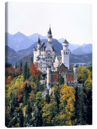 Leinwandbild Schloss Neuschwanstein