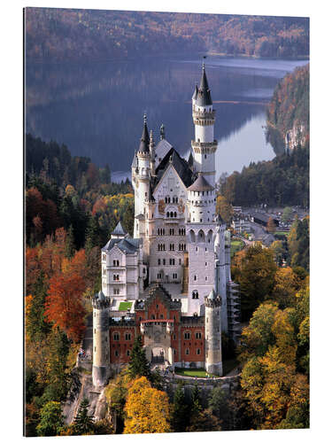 Gallery print Neuschwanstein and Alpsee in Bavaria, Germany