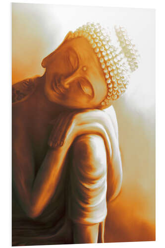 Tableau en PVC Bouddha se reposant