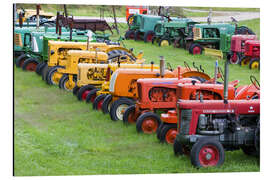 Magnettafel Alte Traktoren