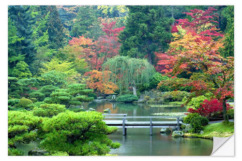 Naklejka na ścianę Japanese Garden in Seattle