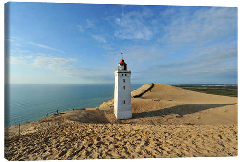 Leinwandbild Leuchtturm Rubjerg Knude in Dänemark