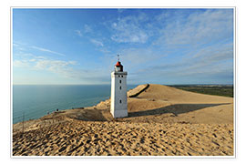 Obraz  Lighthouse Rubjerg Knude in Denmark - HADYPHOTO