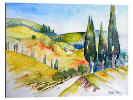 Aluminium print Toscana 4