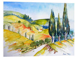 Foam board print Toscana 4