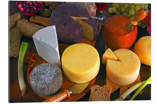 Galleritryck Cheese plate in Tuscany