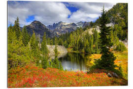 Gallery print Autumn mountain landscape