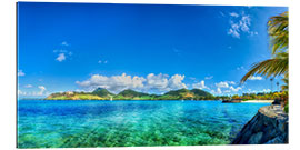 Quadro em plexi-alumínio Mauritius Panorama