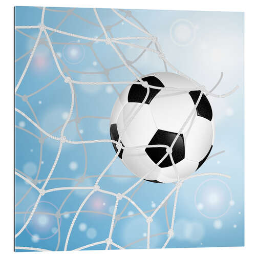 Galleriprint Soccer Ball in Net