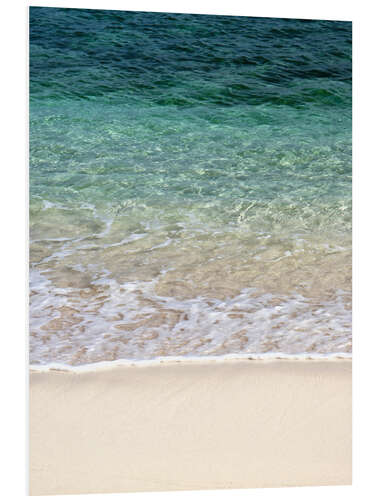 Foam board print Beach and blue ocean