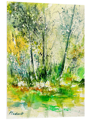 Foam board print Summer forest