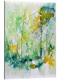 Magnettafel Aquarellwald