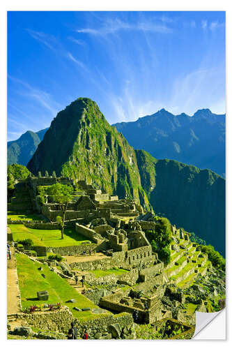 Wall sticker Inca city Machu Picchu