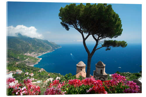 Acrylglasbild Ravello Amalfiküste Italien