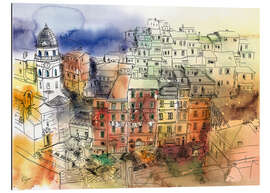 Gallery Print Vernazza Blick vom Kastell