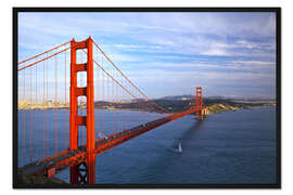 Gerahmter Kunstdruck Golden Gate Bridge