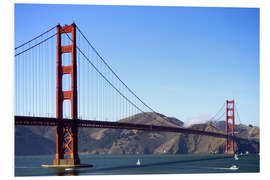 Foam board print Golden Gate Bridge