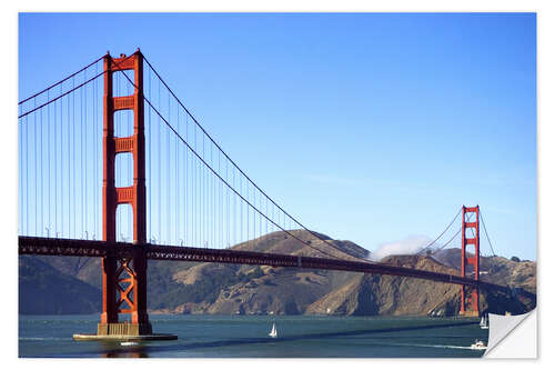 Vinilo para la pared Puente golden gate