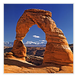 Poster Arches Nationalpark in Utah