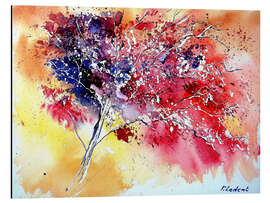 Magnettafel Roter Baum