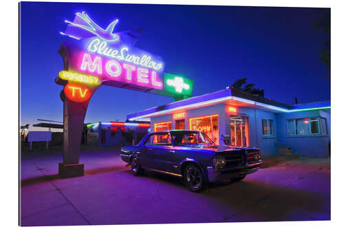 Gallery print The famous Blue Swallow Motel