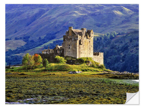 Selvklæbende plakat Eilean Donan Castle