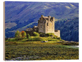 Trätavla Eilean Donan Castle