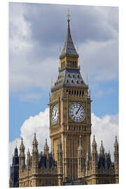 Foam board print Big Ben and Westminster Palace