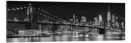 Gallery Print New York City Night Skyline