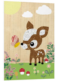 Foam board print Deery