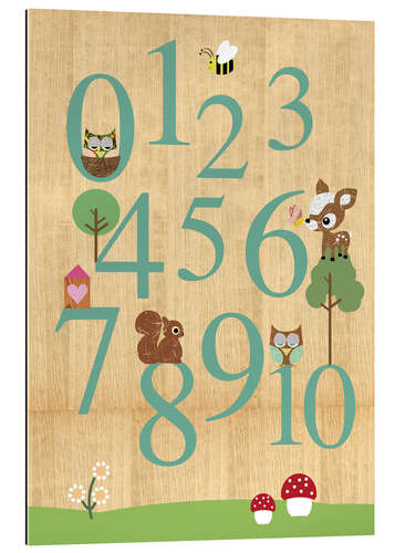 Gallery print Educational Numbers - learn to count