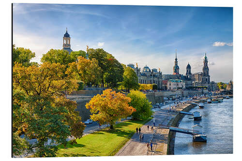 Alumiinitaulu Historic Center of Dresden Germany