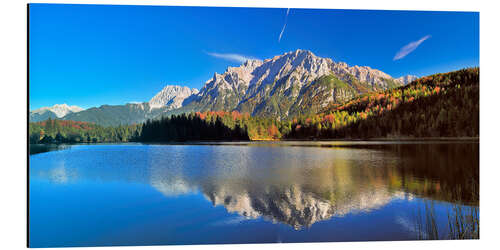 Tableau en aluminium Karwendel mountain Panorama