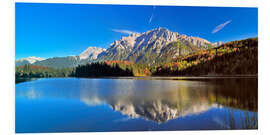 PVC print Karwendel mountain Panorama