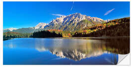 Wall sticker Karwendel mountain Panorama