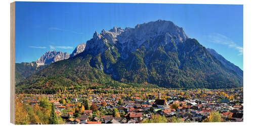 Holzbild Mittenwald