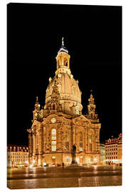 Leinwandbild Frauenkirche in Dresden