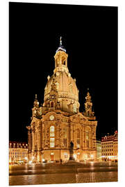 Hartschaumbild Frauenkirche in Dresden