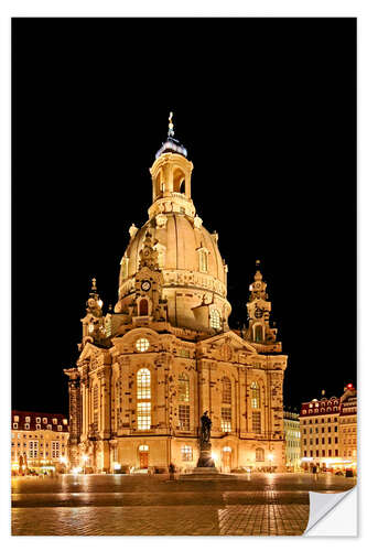 Selvklebende plakat Frauenkirche