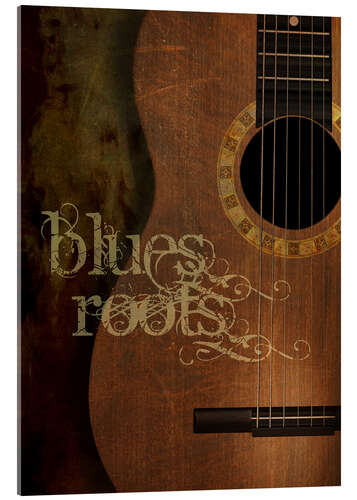 Akrylglastavla Bluesroots