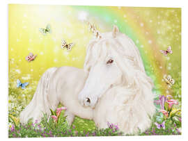 Foam board print Unicorn of Happiness