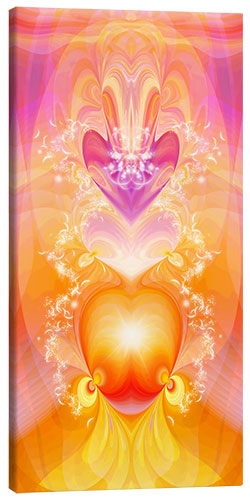 Canvas print Spirit Love - I follow my loving heart