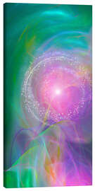 Canvas print Spirit Love - I am open to the divine power