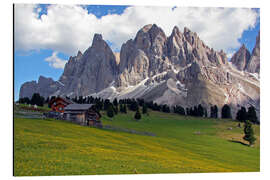 Alubild Dolomiten